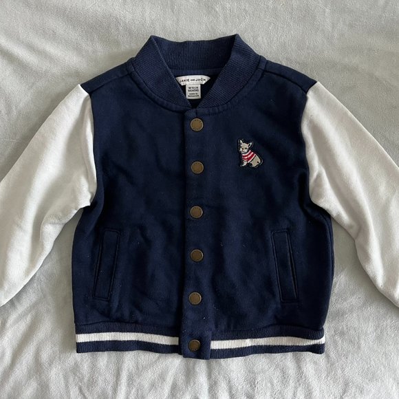 Janie and Jack Jackets & Coats Janie Jack Baby Boy Varsity Jacket